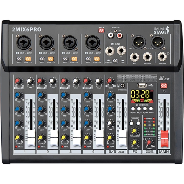 Mixer Italian Stage 2MIX6PRO