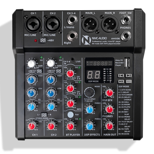 Mixer Livestream NMC-AUDIO AMX06