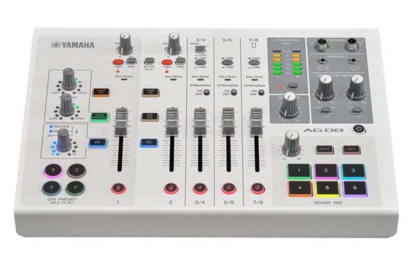 Mixer livestream YAMAHA AG08