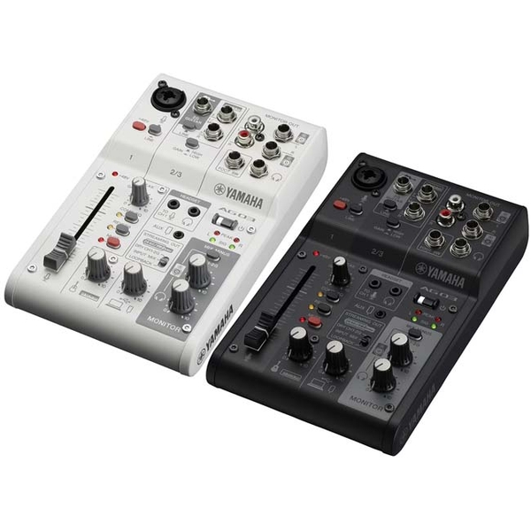 Mixer Yamaha AG03MK2 (màu trắng/đen)