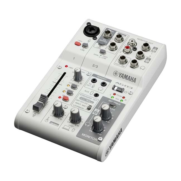 Mixer Yamaha AG03MK2 (màu trắng/đen)