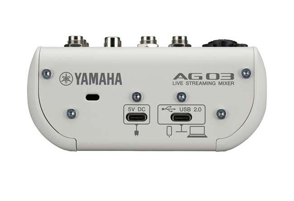 Mixer Yamaha AG03MK2 (màu trắng/đen)