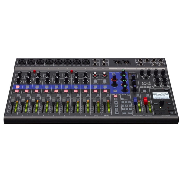 Bàn Trộn Mixer Recorder ZOOM LiveTrak L12 (Hàng Order)
