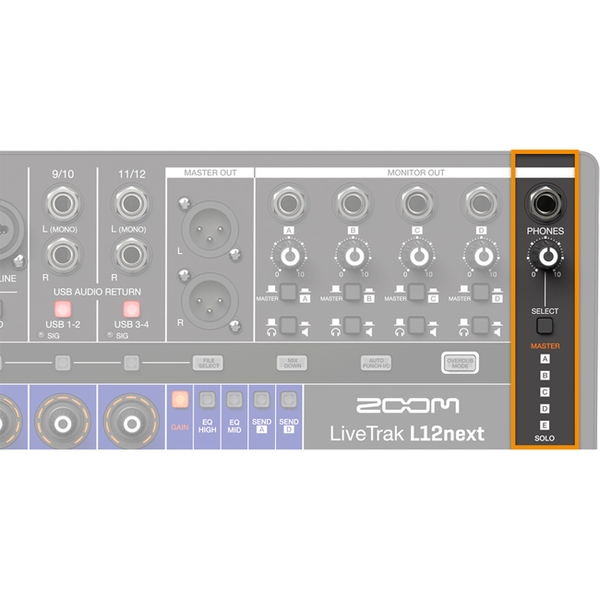 Mixer Zoom LiveTrak L12 next