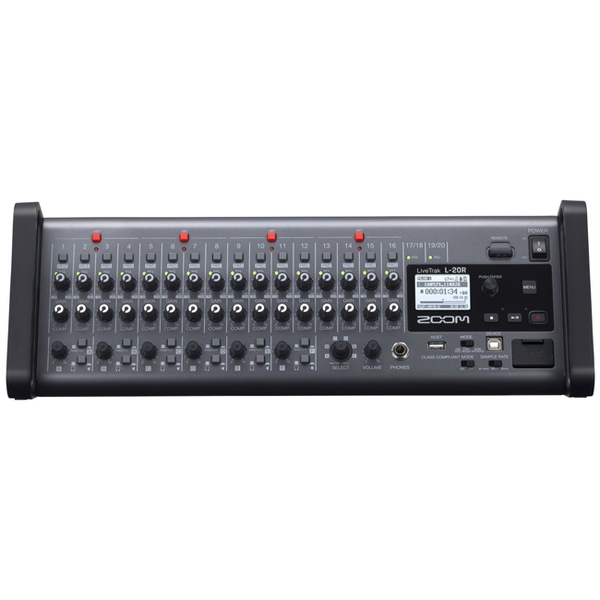 Mixer Digital phòng thu Zoom Livetrak L20R