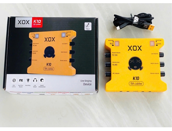 Sound Card Thu Âm-Livestream XOX K10 (Bản Mới)