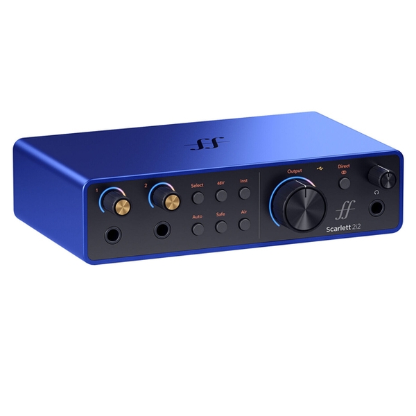 Soundcard thu âm Focusrite Scarlett 2i2 (Gen4)