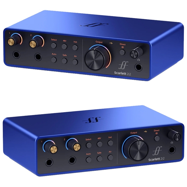 Soundcard thu âm Focusrite Scarlett 2i2 (Gen4)