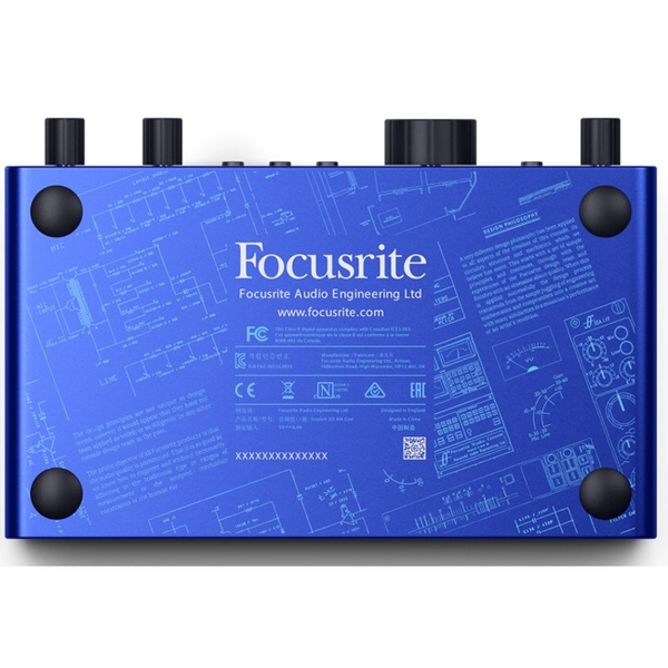 Soundcard thu âm Focusrite Scarlett 2i2 (Gen4)
