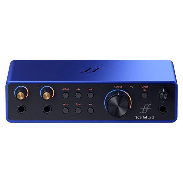 Soundcard thu âm Focusrite Scarlett 2i2 (Gen4)