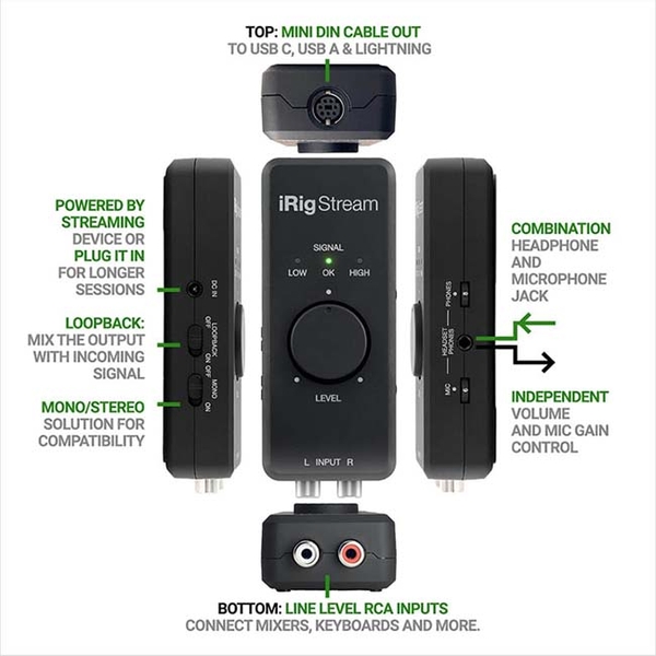 Boxlive cho điện thoại Irig Stream