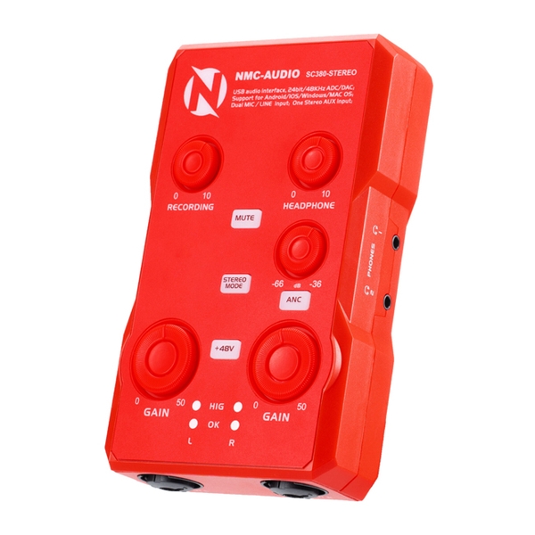 Boxlive Streaming Audio Interface SC380 Stereo for iOS/Android
