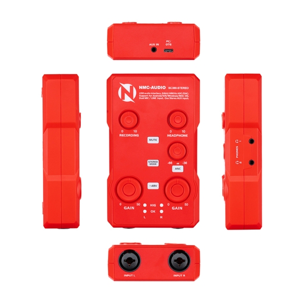 Boxlive Streaming Audio Interface SC380 Stereo for iOS/Android