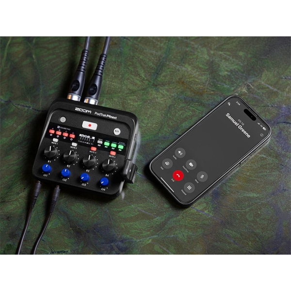 Máy Ghi Âm / Soundcard Podcast Zoom PodTrak P4next