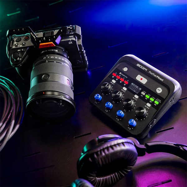 Máy Ghi Âm / Soundcard Podcast Zoom PodTrak P4next