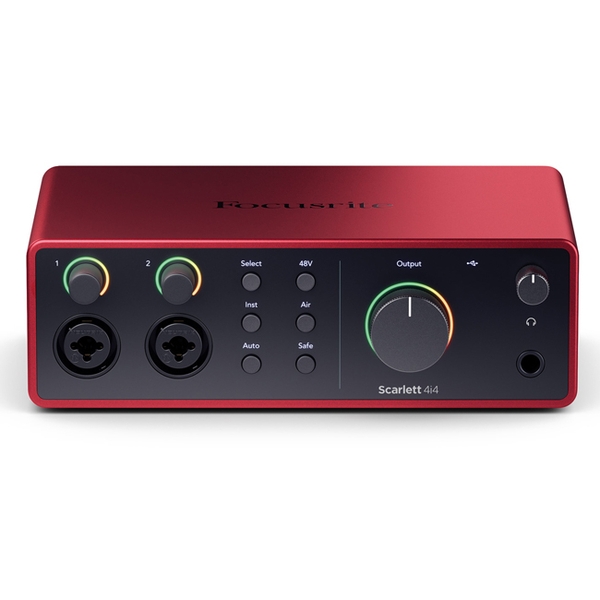 Soundcard thu âm Focusrite Scarlett 4i4 (Gen 4)