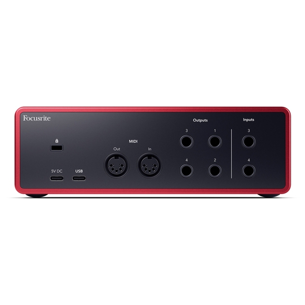 Soundcard thu âm Focusrite Scarlett 4i4 (Gen 4)