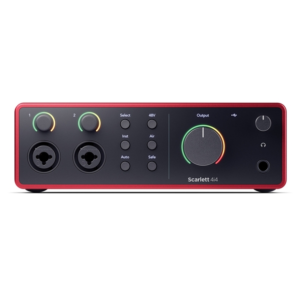 Soundcard thu âm Focusrite Scarlett 4i4 (Gen 4)