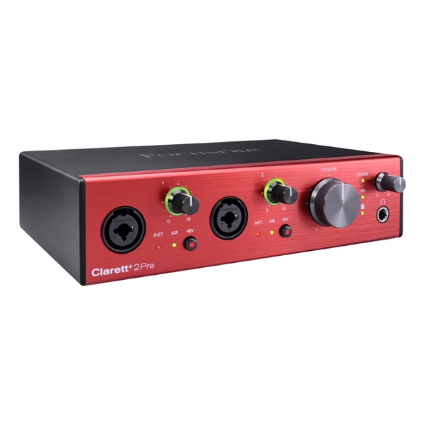 Soundcard thu âm Focusrite Clarett+ 2Pre USB-C