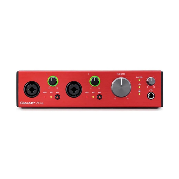 Soundcard thu âm Focusrite Clarett+ 2Pre USB-C
