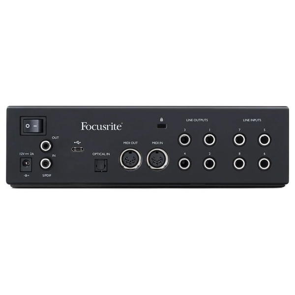 Soundcard thu âm Focusrite Clarett+ 4Pre USB-C