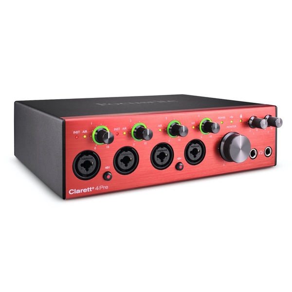 Soundcard thu âm Focusrite Clarett+ 4Pre USB-C