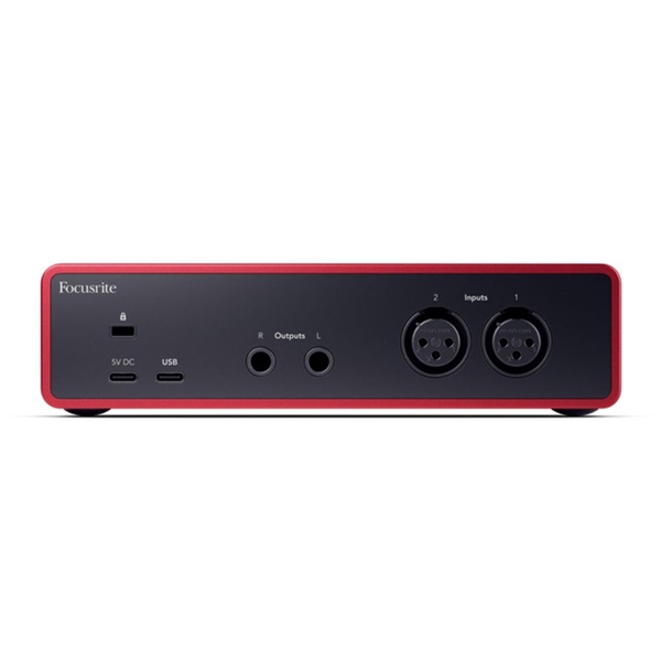 Soundcard thu âm Focusrite Scarlett 2i2 (Gen4)