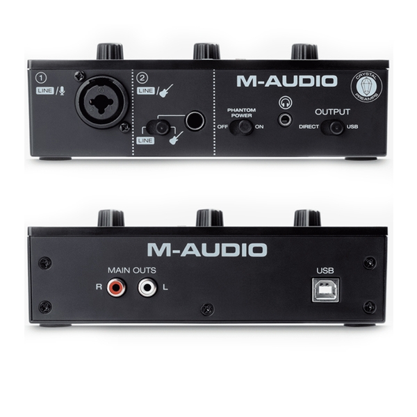 Sound Card Thu Âm M Audio M Track Solo
