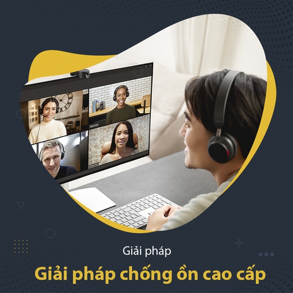 Tai nghe có dây Jabra Evolve2 40 SE USB C/A MS Stereo