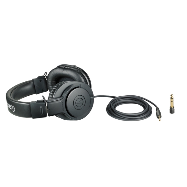 Tai nghe Kiểm Âm Close-back Audio Technica ATH M20x (chính hãng)
