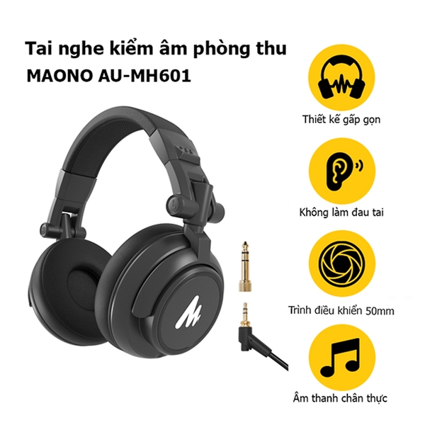 Tai nghe kiểm âm Maono MH601