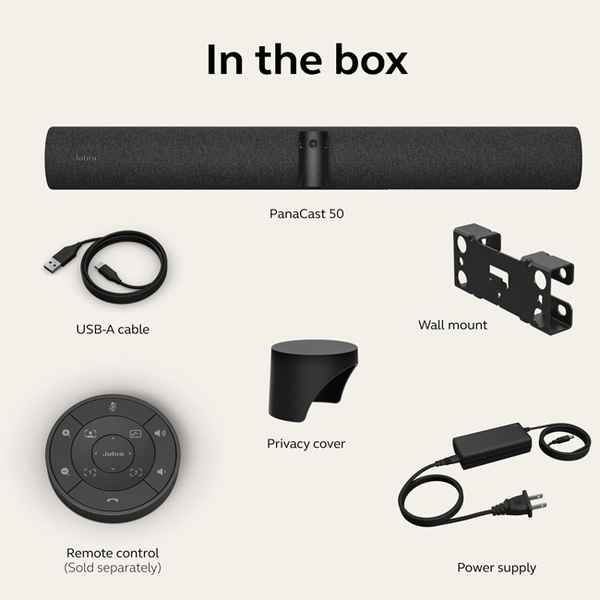 Thiết bị hội nghị truyền hình Jabra PanaCast 50 (8200-231)