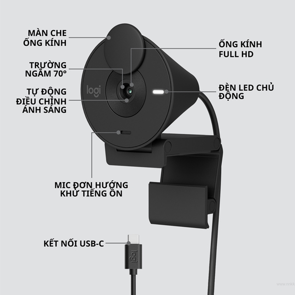 Webcam Logitech Brio 300