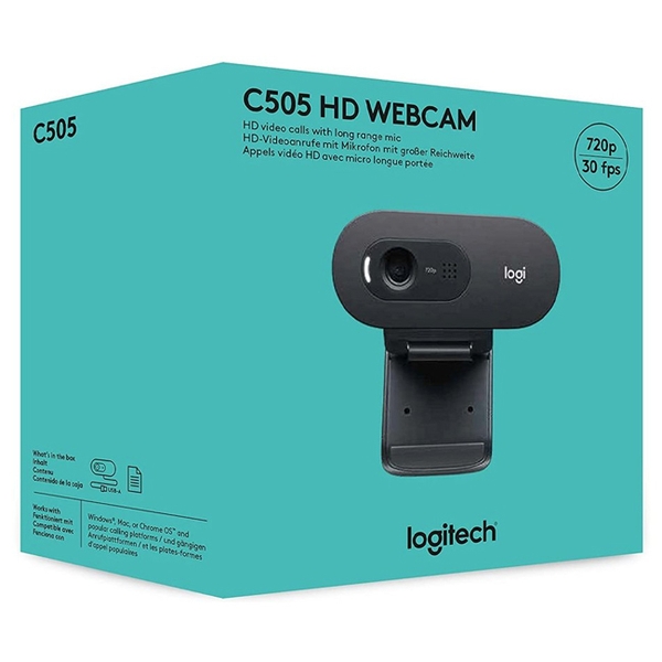 Webcam ghi hình Có Mic Logitech C505 (960-001370)