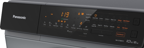 Máy giặt sấy Panasonic NA-S106FC1LV 10/6kg