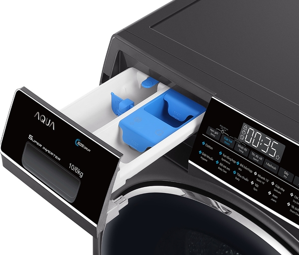 Máy giặt sấy Aqua AQD-AH1000G.PS 10/6kg
