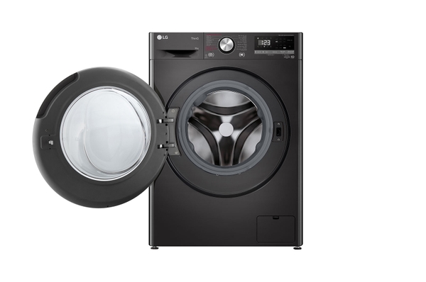 Máy giặt lồng ngang LG AI DD™ Inverter 10kg màu đen FV1410S4B