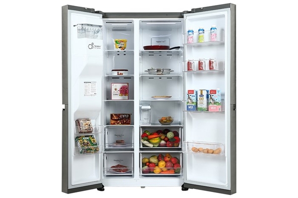 Tủ lạnh LG Inverter 635 lít Side By Side GR-D257JS