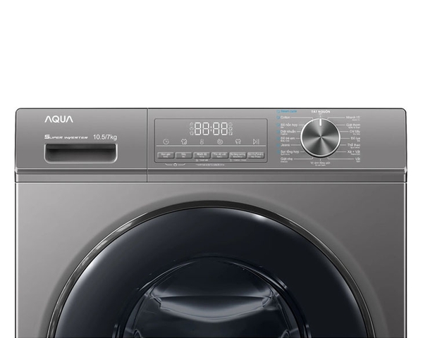 Máy giặt sấy Aqua Inverter 10/7 kg AQD-AH1051J(PS)