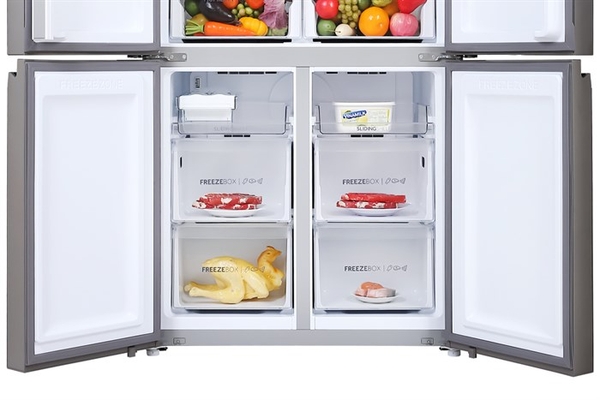 Tủ lạnh Aqua Inverter 549 lít Multi Door AQR-IG636FM(GB)