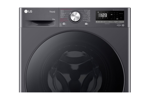 Máy giặt lồng ngang LG AI DD™ Inverter 10kg màu đen FV1410S4M1