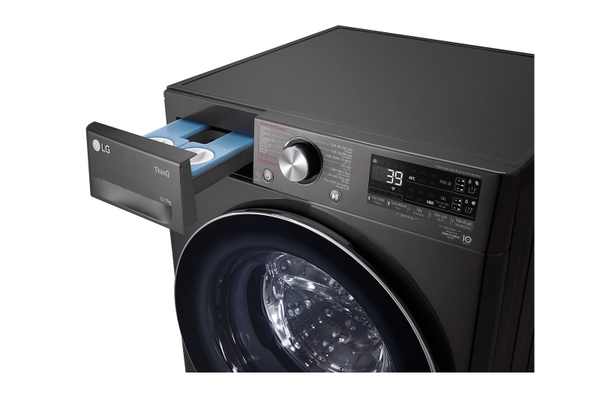 Máy giặt sấy lồng ngang LG AI DD™ Inverter 12kg màu đen FV1412H3BA