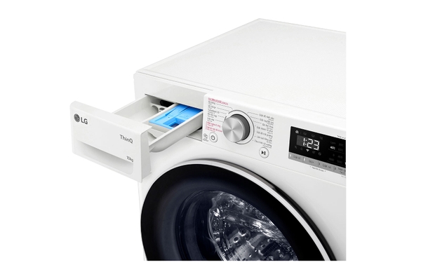 Máy giặt lồng ngang LG AI DD™ Inverter 10kg màu trắng FV1410S4W1