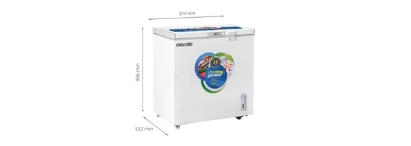 Tủ đông Hòa Phát 162 lít HCF 336S1N
