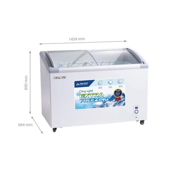 Tủ đông trưng bày Hòa Phát HSF AD6451.C1 451 lít