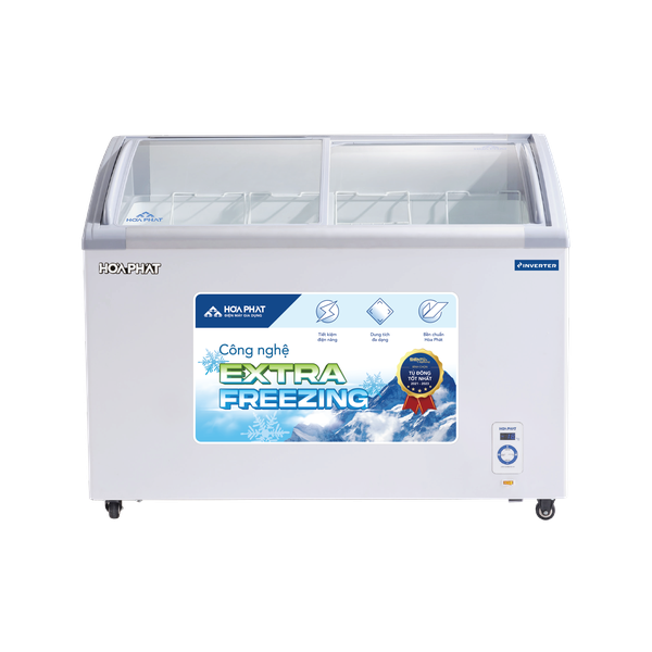 Tủ đông trưng bày Hòa Phát Inverter HSF AD8280.C1 280 lít