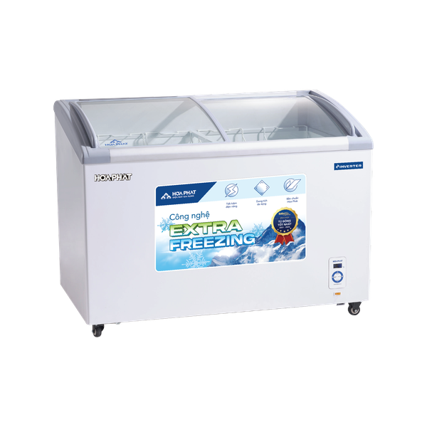 Tủ đông trưng bày Hòa Phát Inverter HSF AD8451.C1 451 lít