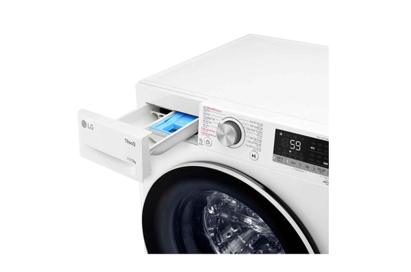 Máy giặt sấy lồng ngang LG AI DD™ Inverter 11kg màu trắng FV1411D4W
