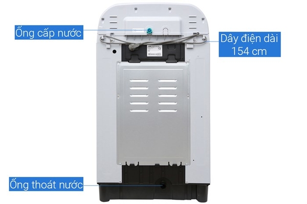 Máy giặt Samsung Inverter 10.5 kg WA10J5750SG/SV