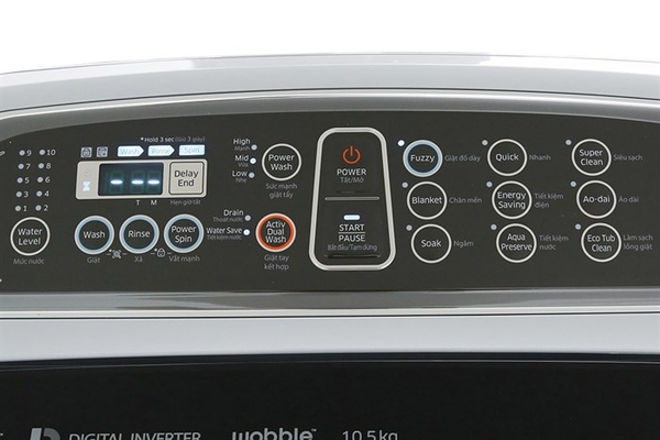 Máy giặt Samsung Inverter 10.5 kg WA10J5750SG/SV
